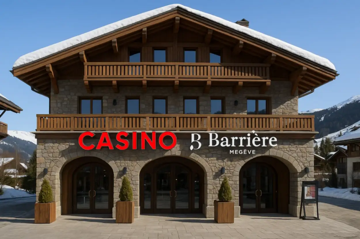 Casino Barrière Megève — стиль и рулетка в горах Франции